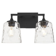 Eldorado 2 Light Vanity in Matte Black