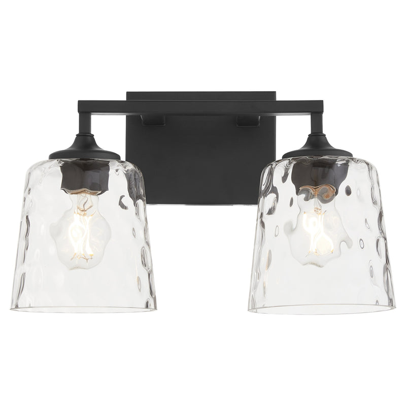 Eldorado 2 Light Vanity in Matte Black