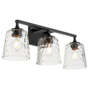 Eldorado 3 Light Vanity in Matte Black