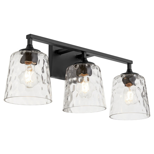 Eldorado 3 Light Vanity in Matte Black
