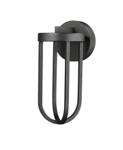 Leland 1 Light 5.5" Outdoor Wall Light in Sand Black