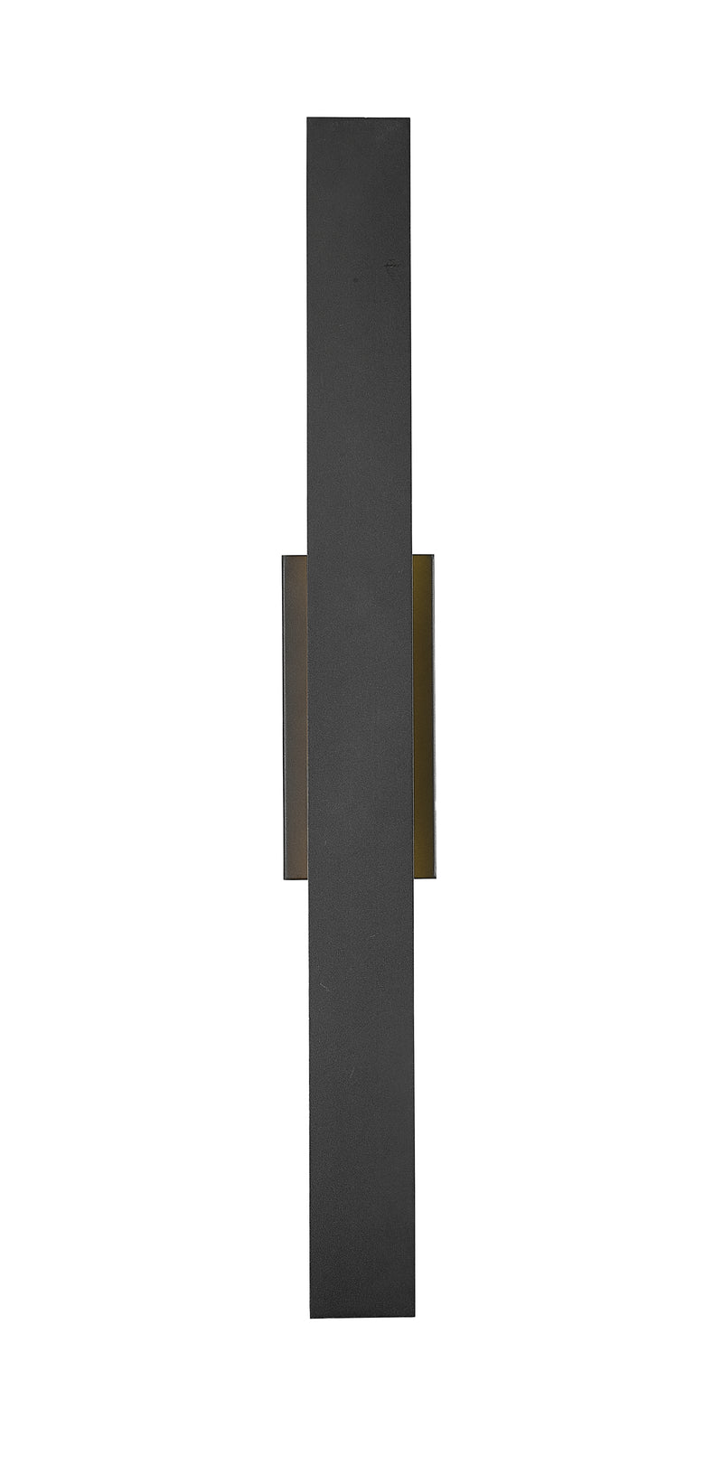 Stylet 2 Light 4.75" Outdoor Wall Light, Sand Black with White Shades, 5006 Series, 36" Tall in Sand Black