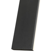 Stylet 2 Light 4.75" Outdoor Wall Light, Sand Black with White Shades, 5006 Series, 36" Tall in Sand Black