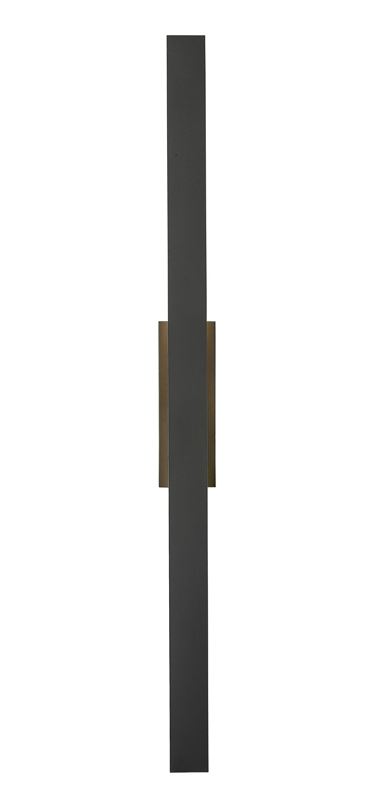 Stylet 4 Light 4.75" Outdoor Wall Light, 60" Tall in Sand Black