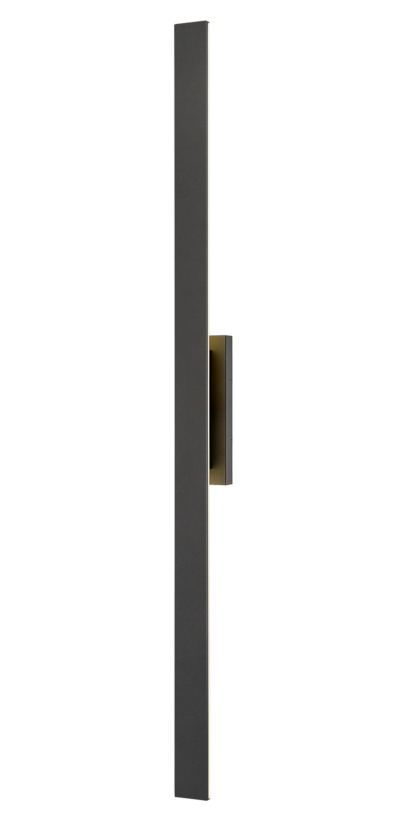 Stylet 4 Light 4.75" Outdoor Wall Light, 72" Tall in Sand Black