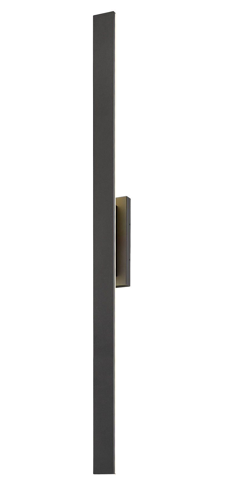 Stylet 4 Light 4.75" Outdoor Wall Light, 72" Tall in Sand Black