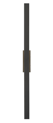 Stylet 4 Light 4.75" Outdoor Wall Light, 72" Tall in Sand Black