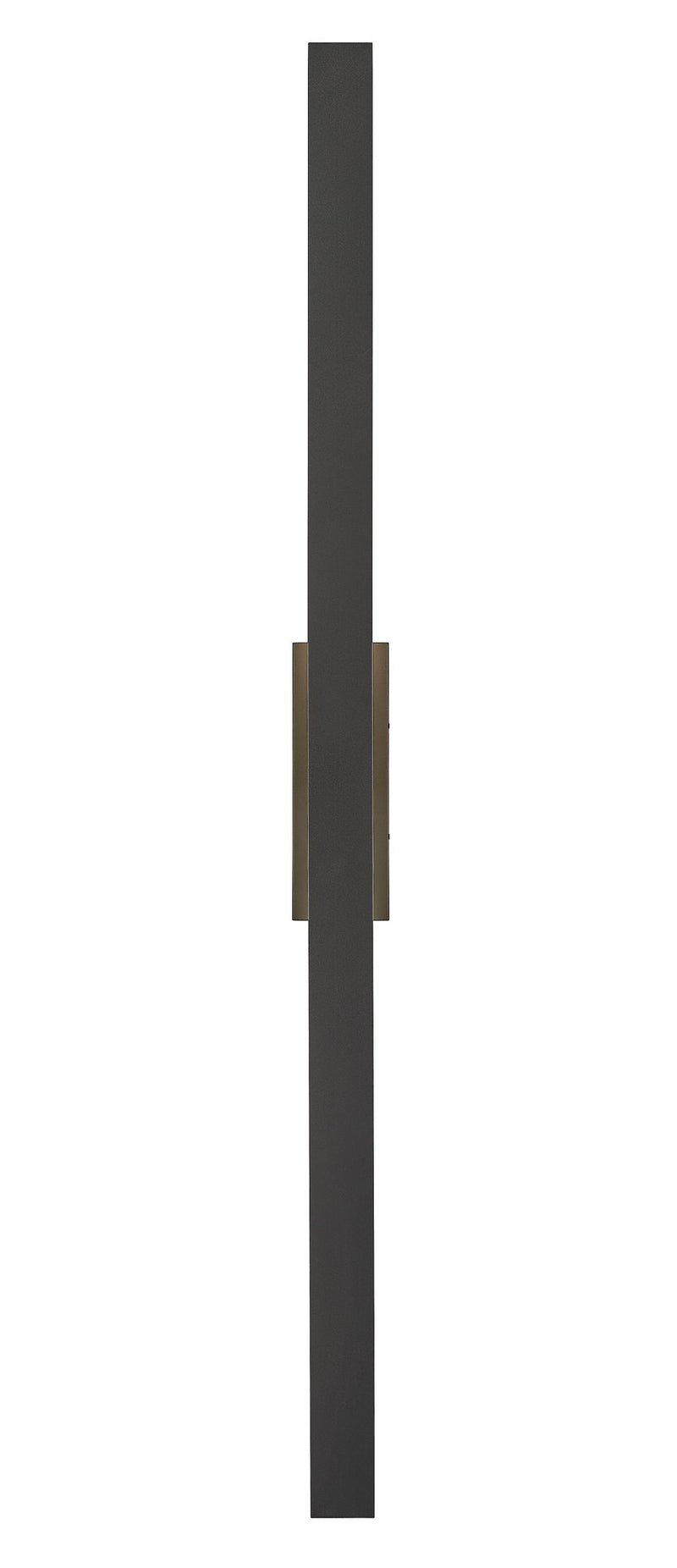 Stylet 4 Light 4.75" Outdoor Wall Light, 72" Tall in Sand Black