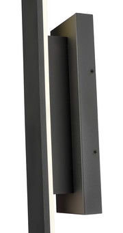 Stylet 4 Light 4.75" Outdoor Wall Light, 72" Tall in Sand Black