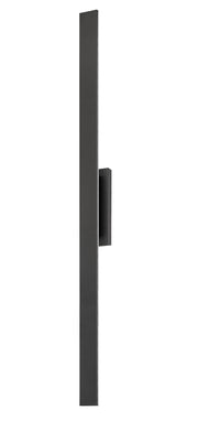 Stylet 4 Light 4.75" Outdoor Wall Light, 72" Tall in Sand Black