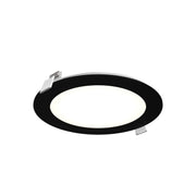 Excel 6" Round Slim Panel Recessed Light in Black