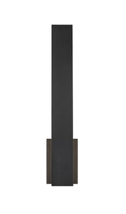 Stylet 2 Light 4.75" Outdoor Wall Light, Sand Black with White Shades, 5007 Series, 24" Tall in Sand Black