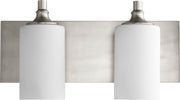 Celeste 2 Light Vanity in Satin Nickel