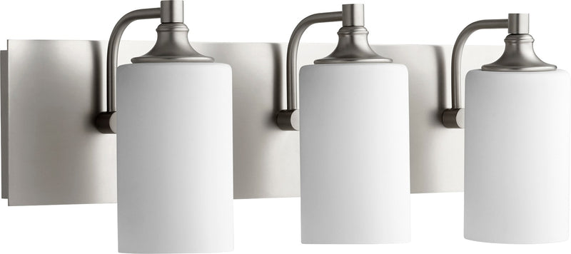 Celeste 3 Light Vanity in Satin Nickel