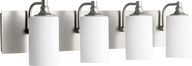 Celeste 4 Light Vanity in Satin Nickel