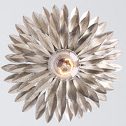 Broche 1 Light 11" Sconce in Antique Silver