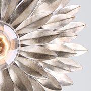 Broche 1 Light 11" Sconce in Antique Silver