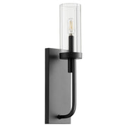 Ladin 1 Light Wall Sconce in Black