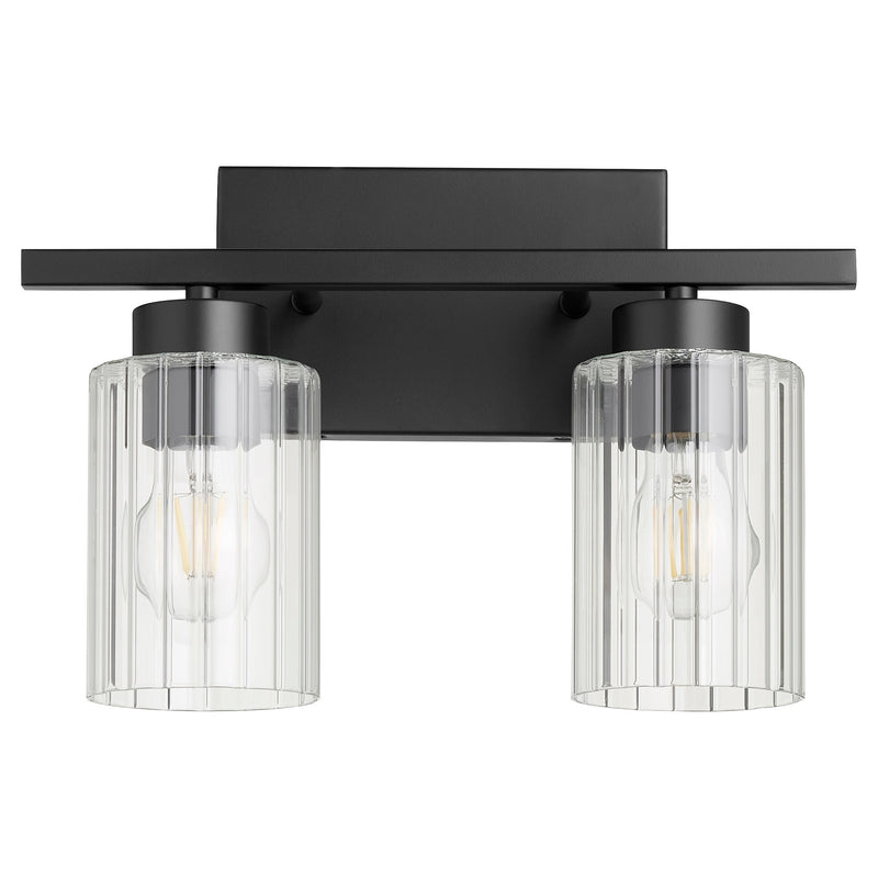 Ladin 2 Light Vanity in Black
