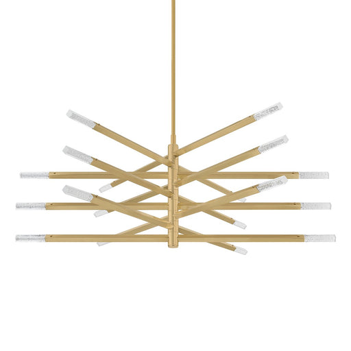 Strasbourg 18-Light Chandelier in Vintage Brass