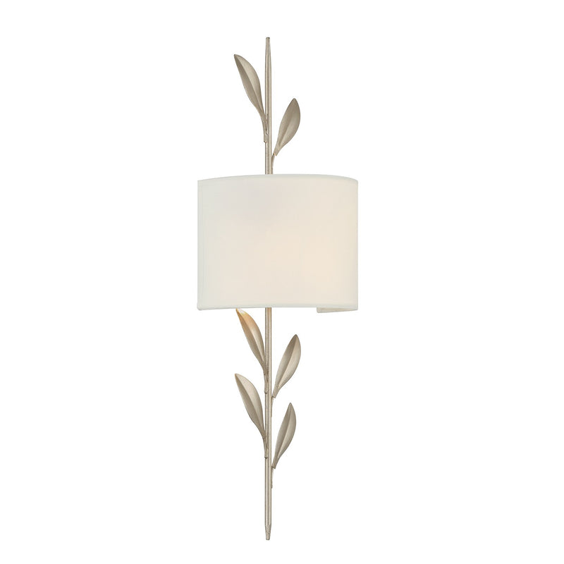 Broche 2 Light 8.5" Sconce in Antique Silver