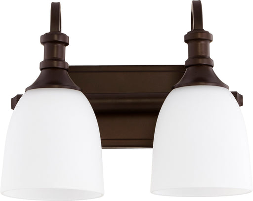 Richmond 2 Light Transitional Vanity in Oiled Bronze