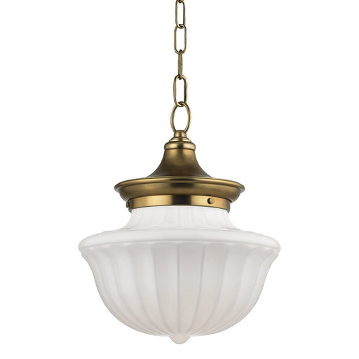 Dutchess Pendant in Aged Brass