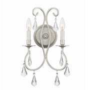 Ashton 2 Light 10.5" Sconce in Olde Silver