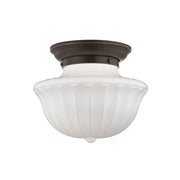 Dutchess 12" Semi-Flush Mount in Old Bronze