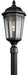 Courtyard Outdoor Post Mount 1-Light in Textured Black