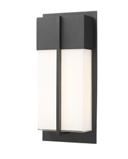 Nyx 2 Light 6" Outdoor Wall Light in Black