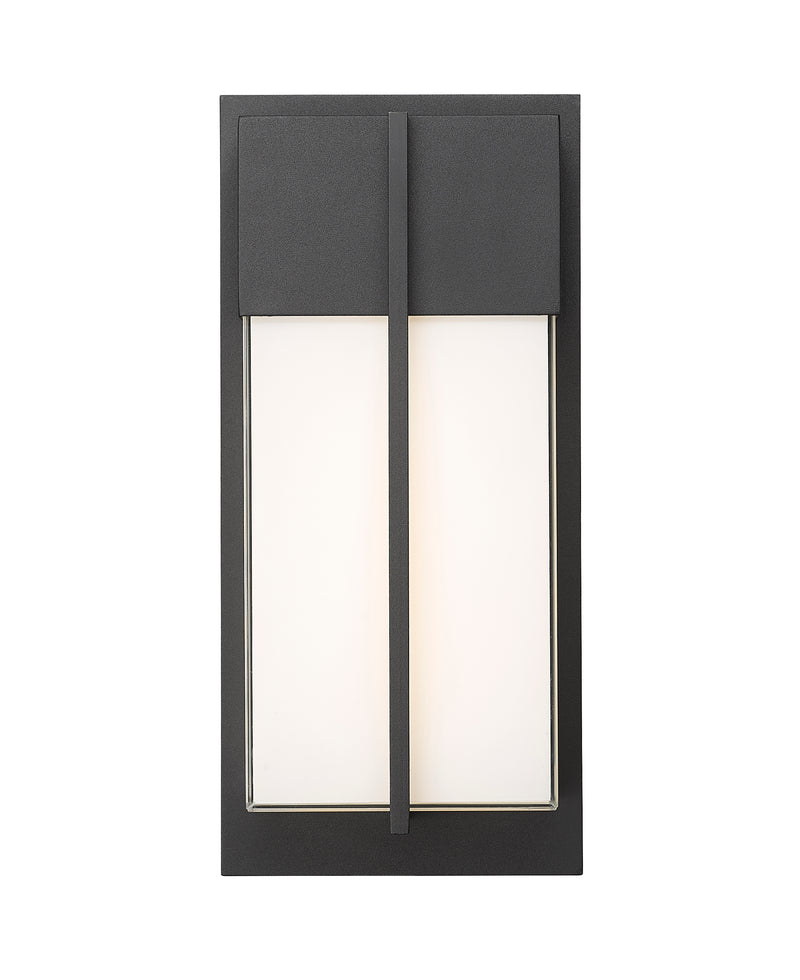 Nyx 2 Light 6" Outdoor Wall Light in Black