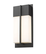 Nyx 2 Light 6" Outdoor Wall Light in Black