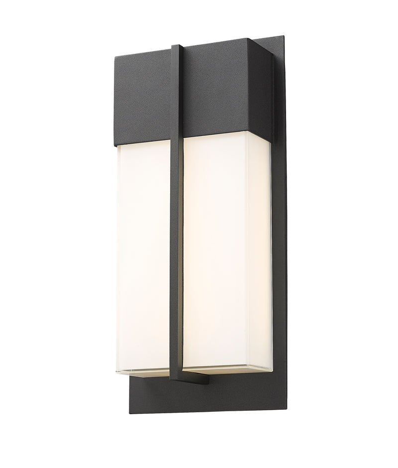 Nyx 2 Light 6" Outdoor Wall Light in Black
