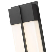 Nyx 2 Light 6" Outdoor Wall Light in Black