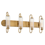 Whitmire 4 Light Vanity in Brushed Brass