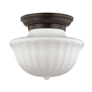 Dutchess 2-Light Semi-Flush Mount in Old Bronze