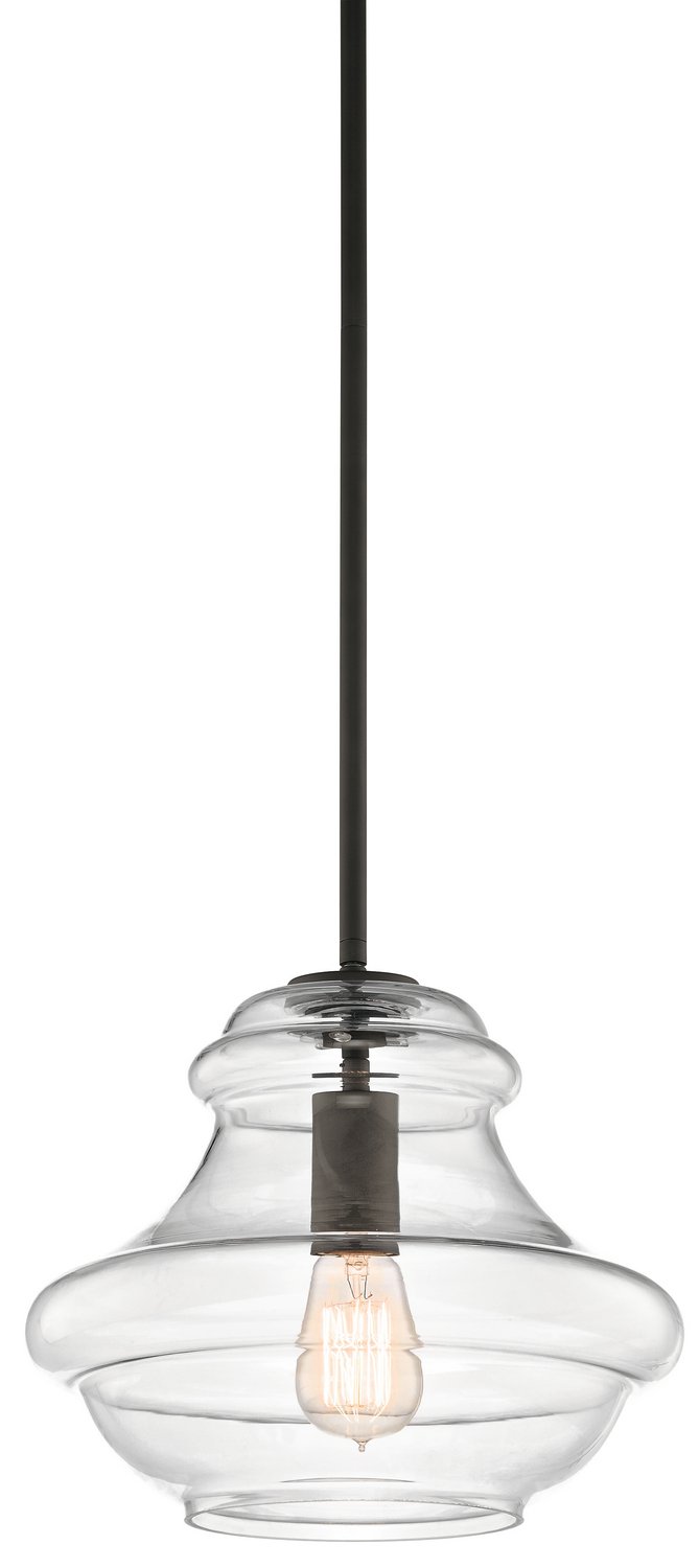 Everly 12" Pendant in Olde Bronze