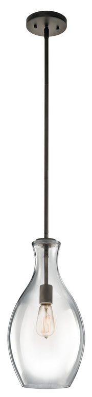 Everly 9" Mini Pendant in Olde Bronze