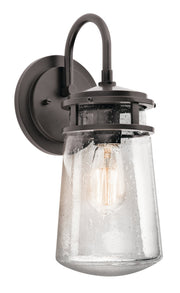 Lyndon Medium Outdoor Wall Sconce in Architectural Bronze