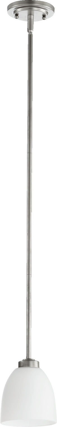 Reyes Transitional Pendant in Classic Nickel