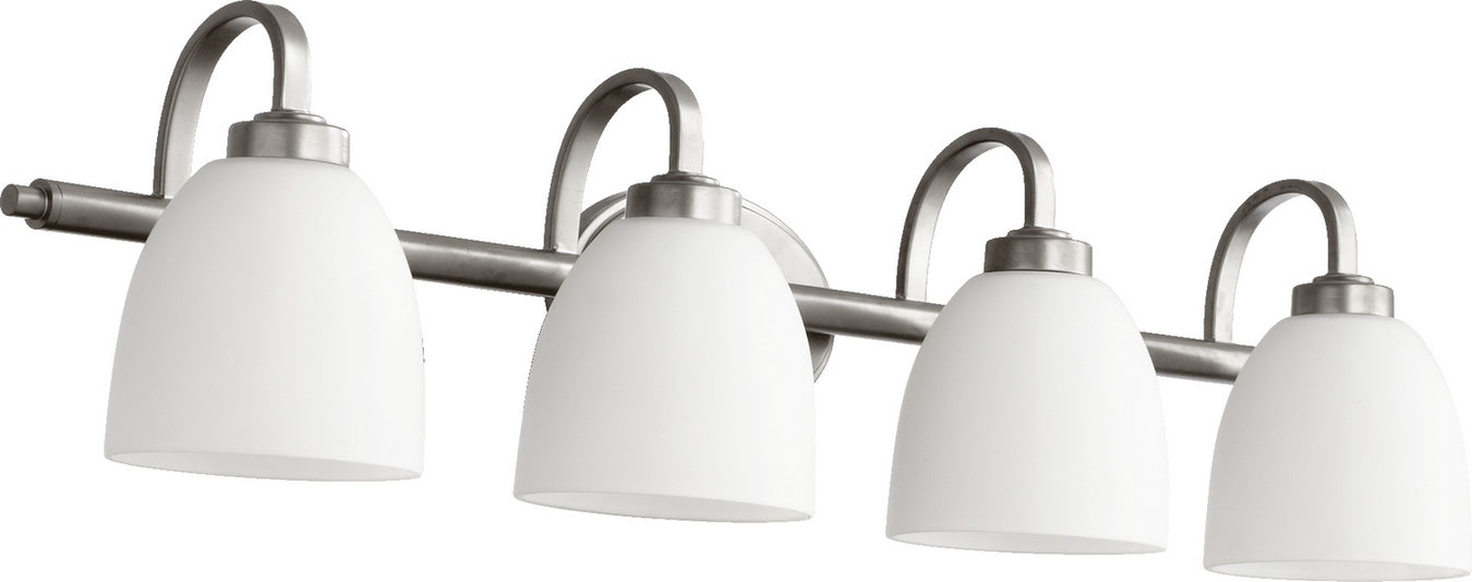 Reyes Transitional Vanity in Classic Nickel