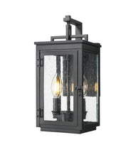 Hartwell 2 Light 6" Outdoor Wall Light in Sand Black