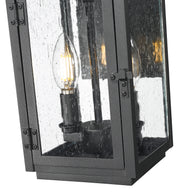 Hartwell 2 Light 6" Outdoor Wall Light in Sand Black