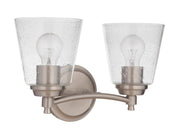 Tyler 2 Light 14" Vanity in Brushed Polished Nickel
