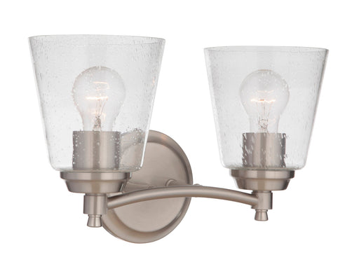 Tyler 2 Light 14" Vanity in Brushed Polished Nickel