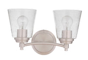 Tyler 2 Light 14" Vanity in Brushed Polished Nickel
