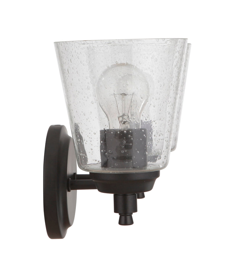 Tyler 2 Light 14" Vanity in Flat Black