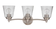 Tyler 3 Light 22.5" Vanity in Brushed Polished Nickel