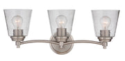 Tyler 3 Light 22.5" Vanity in Brushed Polished Nickel